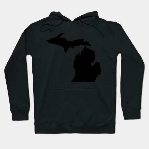 Michigan in Black Hoodie by somekindofguru